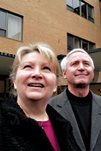 Sister Fran Ferder and the Rev. John Heagle.
