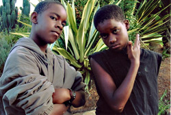 Siblings Richard Keyser (left) and Romesh Vance.