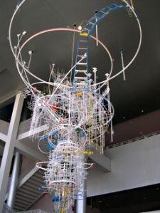 Sarah Sze's McCaw fantasia.