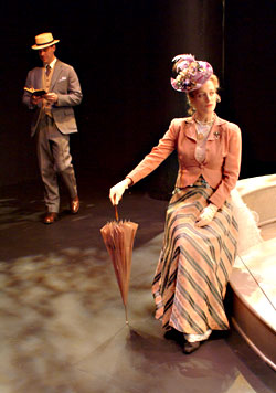 Fashion plate among the Four Hundred: Jennifer Lee Taylor as Lily.