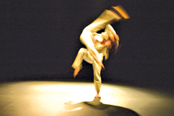 Disorienting and beautiful: Beth Graczyk and Paige Barnes.