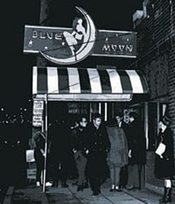 The Blue Moon in the 1960s.