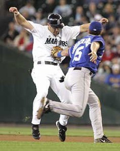 Bloomquist caught in a box.