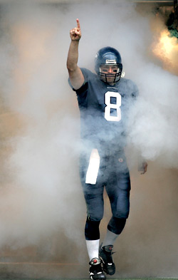 The Hawks' offense has been "a little sloppy," says the team's fearless leader.