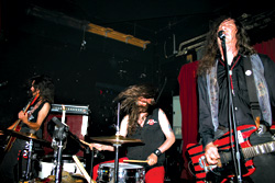 Pushing 60, Fred Cole (far right) still lives and tours like an early explorer.