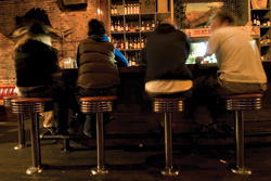 Plotting to overthrow the State. Or just having a beer.