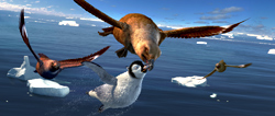 Happy Feet imparts an  important lesson about sharing.