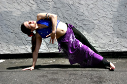 Yoga for punks . . .  and a good cause.