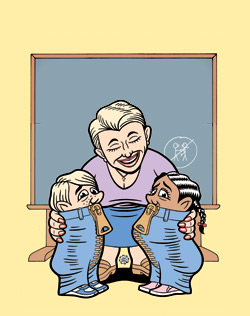 In Cally Leighton's realm of instruction, French kissing&mdash;code name: "alfalfa"&mdash;can lead down a slippery slope.