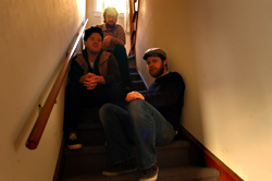 The Cave Singers, top to bottom:  Derek Fudesco, Pete Quirk, and Marty Lund.