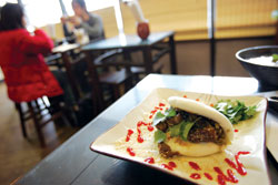 This, my friends, is a Taiwanese burger.