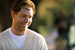 Crowe attmpts to show his kinder, gentler side in A Good Year.