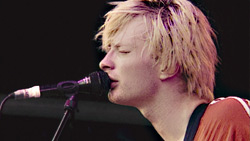 Random Glastonbury star Thom Yourke of Radiohead.