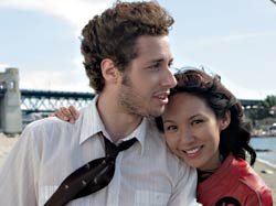 Surprise" Douglas "Gen X" Coupland writes a charming screenplay.