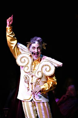 So close you can smell him.