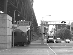 The problem: dopes trying to outrun trains.