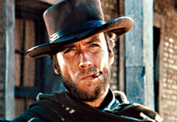Clint Eastwood in For a Few Dollars More.