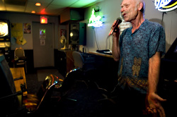 Hes a magic man: Larry Winkler in his beloved White Center.