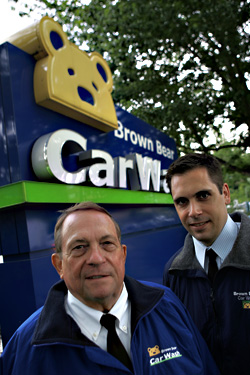 Vic and Lance Odermat: not exactly bubbly.