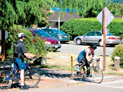 The California stop will not be tolerated in Lake Forest Park.