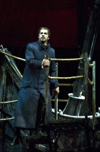 Time traveler: Grimsley makes a moody, compelling Dutchman.