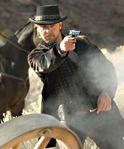 Crowe: at ease wearing the black hat.