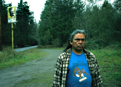 Swinomish tribal member Tony Cladoosby is among the films first-time actors.
