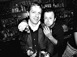 Drew Church (left), aka Damp Panther.