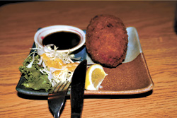 Fried Footballs at Maekawa
