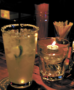 Ah, happy hour by candlelight.