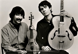 Stampfel (left) and Weber, pre-LSD.