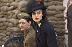 McAvoy and Knightley fight their own battles.