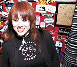 Jenny Bendel starts the party way early.