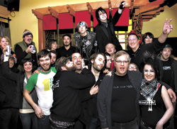 What a croc! The former Crocodile staff.