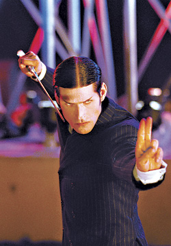 He Kicked Letterman's Ass