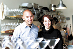 Phred and Laurie tag-team deliciousness at Elemental.