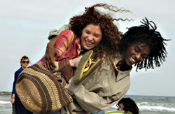 Sabahats grown Schlomo meets Roni Hadar in Live and Become.