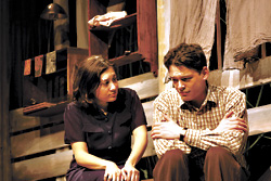 Uncovering darkness: DeVito and Toms.