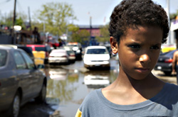 Polanco labors in Chop Shop.