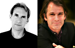 Esbjornson (left) and Sher: Looking past Seattle.