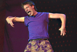 Swenson in action:last show at the Chamber?