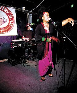 Christa Bell:Vagina monologuist.