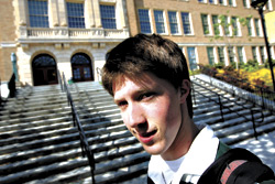 Jack Lawrence is bucking his peers by supporting Hillary Clinton.