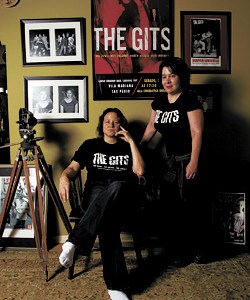 From eBay obsession to final cut: filmmakers Bender (left) and OKane.