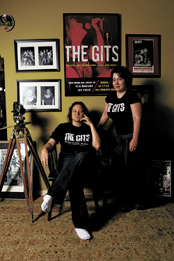 From eBay obsession to final cut: filmmakers Bender (left) and OKane.