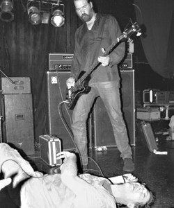 Novoselic and Bruce Loose: Big fish, little fish.