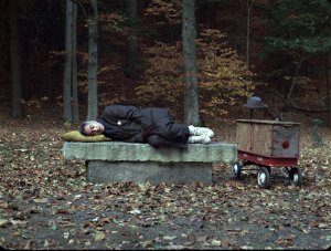 Strathairn tries to inspire.