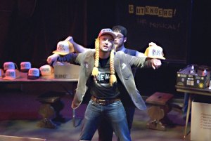 Fischnaller (front) and Sieber offer one of the least informative historical shows ever.