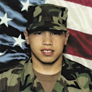 Santos shortly after enlisting.