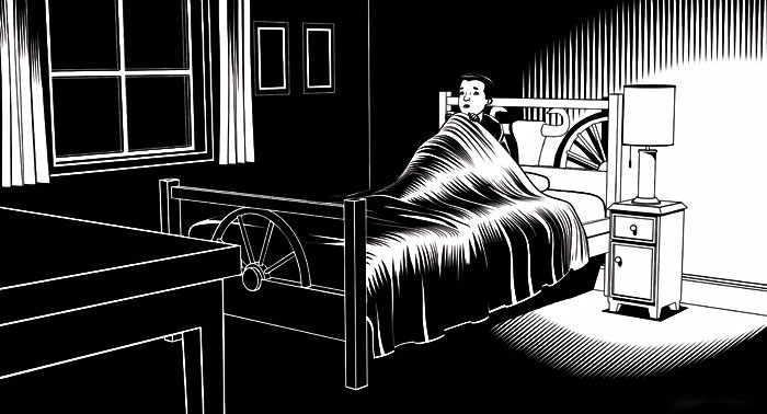 Charles Burns shows us his dark(er) side.